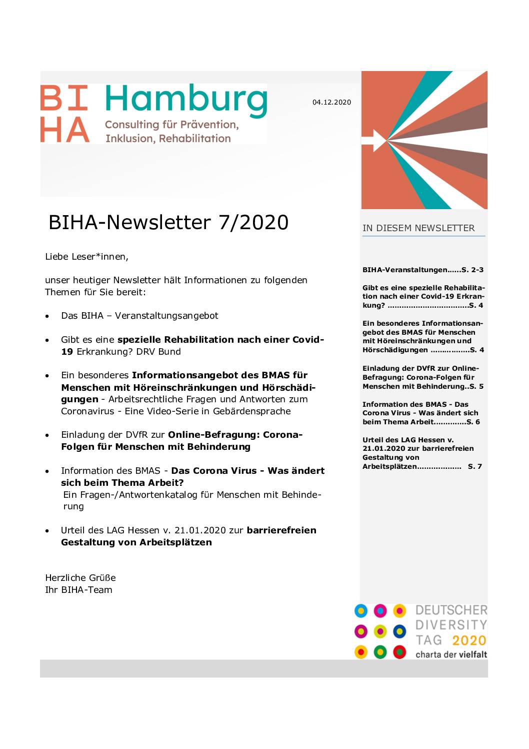 BIHA-Newsletter 7_2020