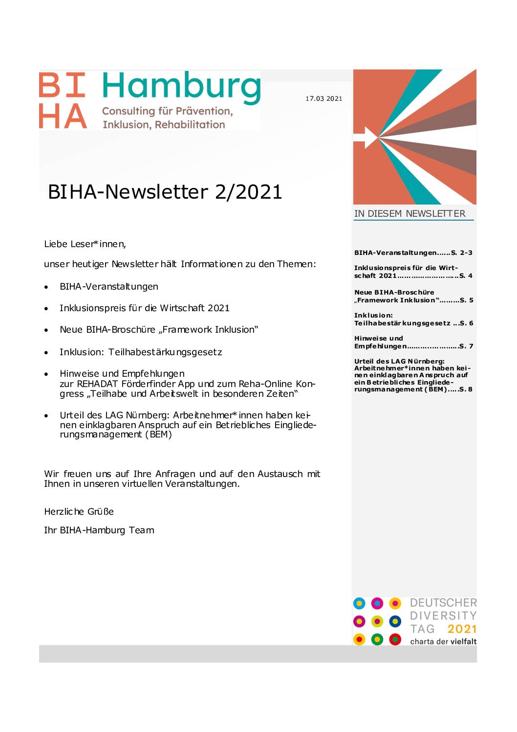 BIHA-Newsletter 2_2021